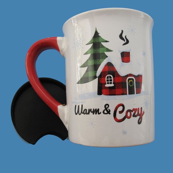 M-ug for Hot Chocolate or Coffee Brand: Dat'l do it Christmas Warm & Cozy - Picture 4 of 6